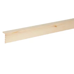 Castorama Baguette D'angle Arrondie Pin 27 X 45 Mm L.2,4 M