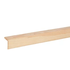 Castorama Baguette D'angle Rabotée Pin 45 X 45 Mm L.2,5 M