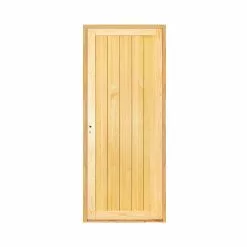 Castorama Bloc-porte Cottage Pin H.204 X L.73 Cm, Poussant Droit