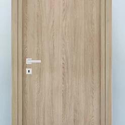 Castorama Bloc-porte Exmoor Chêne H.204 X L.73 Cm, Poussant Droit