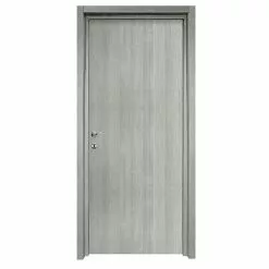Castorama Bloc-porte Exmoor Gris H.204 X L.73 Cm, Poussant Gauche