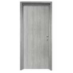 Castorama Bloc-porte Exmoor Gris H.204 X L.83 Cm, Poussant Gauche
