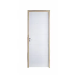 Castorama Bloc-porte Gravé Horizontal H.204 X L.83 Cm, Poussant Gauche