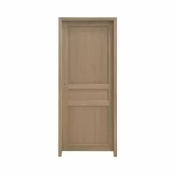 Castorama Bloc-porte Ordesa Chêne H.204 X L.73 Cm, Poussant Droit
