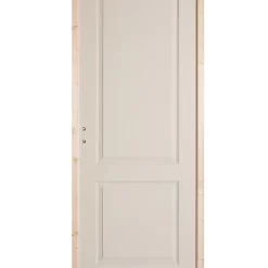 Castorama Bloc-porte Post-formé 2 Panneaux H.204 X L.83 Cm, Poussant Droit