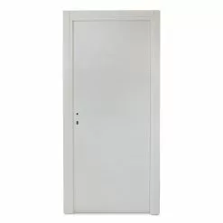 Castorama Bloc-porte Summa Blanchi H.204 X L.63 Cm, Poussant Gauche