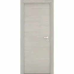 Castorama Bloc-porte Summa Grigio H.204 X L.83 Cm, Poussant Gauche