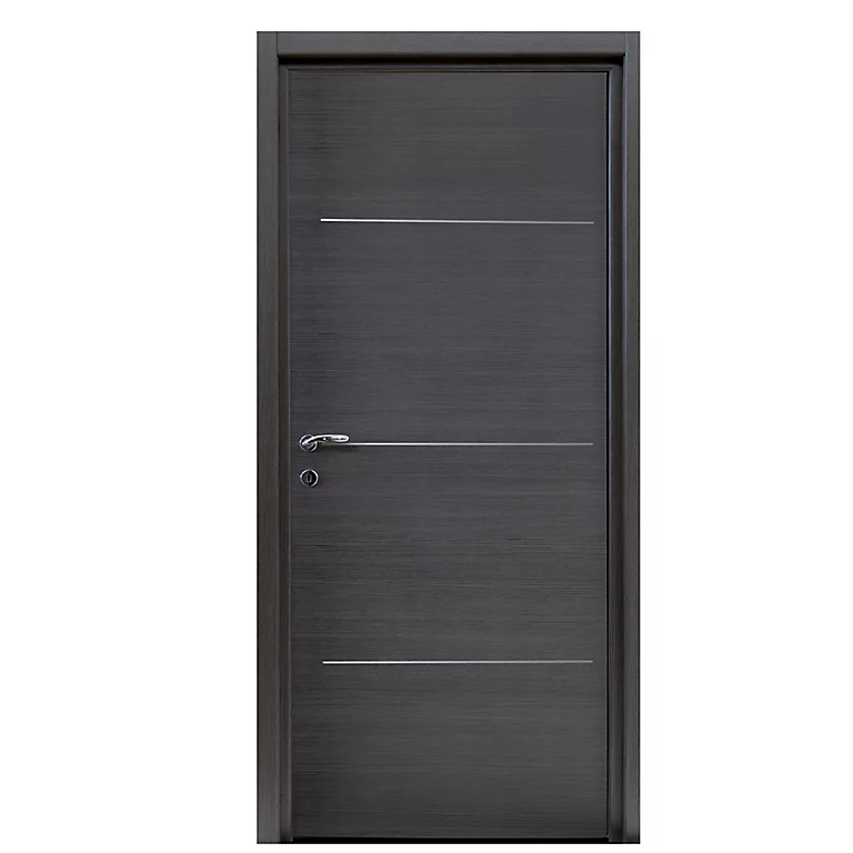 Castorama Bloc-porte Triaconta Gris H.204 X L.73 Cm, Poussant Droit 1 Castorama Bloc-porte Triaconta Gris H.204 X L.73 Cm, Poussant Droit