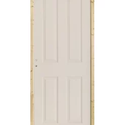 Castorama Bloc-porte Victoria Prépeint H.204 X L.73 Cm, Poussant Droit