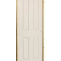 Castorama Bloc-porte Victoria Prépeint H.204 X L.73 Cm, Poussant Gauche