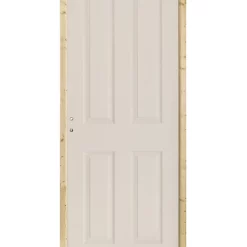 Castorama Bloc-porte Victoria Prépeint H.204 X L.83 Cm, Poussant Droit