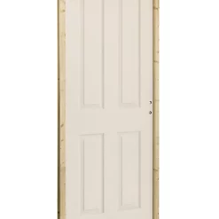 Castorama Bloc-porte Victoria Prépeint H.204 X L.83 Cm, Poussant Gauche