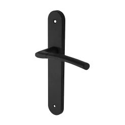 Castorama Ensemble 3 Poignées De Porte Sans Trou 195 Colours Hirel Noir Mat