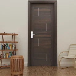 Castorama Ensemble Poignée Sur Plaque Rectangulaire Colan Effet Argenté Satin Gris L.106mm X L.39.8mm Entraxe 165mm