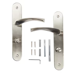 Castorama Ensemble Poignées De Porte Condamnation 165 Colours Letur Chrome