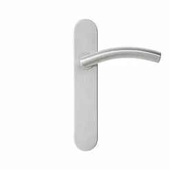 Castorama Ensemble Poignées De Porte Sans Trou 195 COLOURS Lagow Chrome