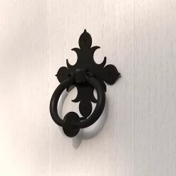 Castorama Heurtoir De Porte Extérieur GoodHome Kilhog Noir H.170 Mm X L.140 Mm