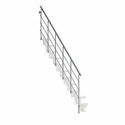 Castorama Kit Complet Garde-corps Magia 30 X-tra Gris Fonte