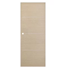 Castorama Porte Coulissante Triaconta Bois Naturel H.204 X L.93 Cm
