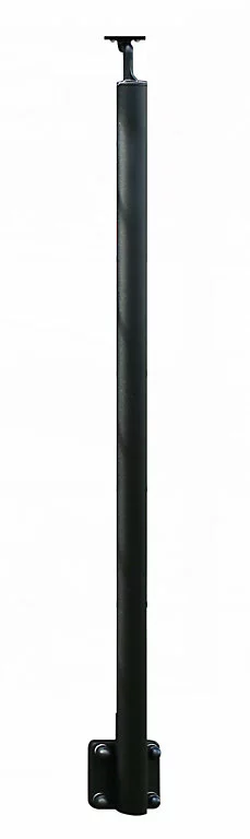 Castorama Poteau Pose En Applique Pour Garde-corps Opalu Noir