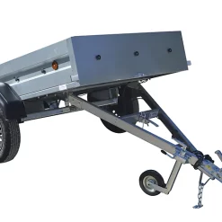 Castorama Remorque Trigano NLC 2012 + Accessoires 500kg, Essieu 600 Kg