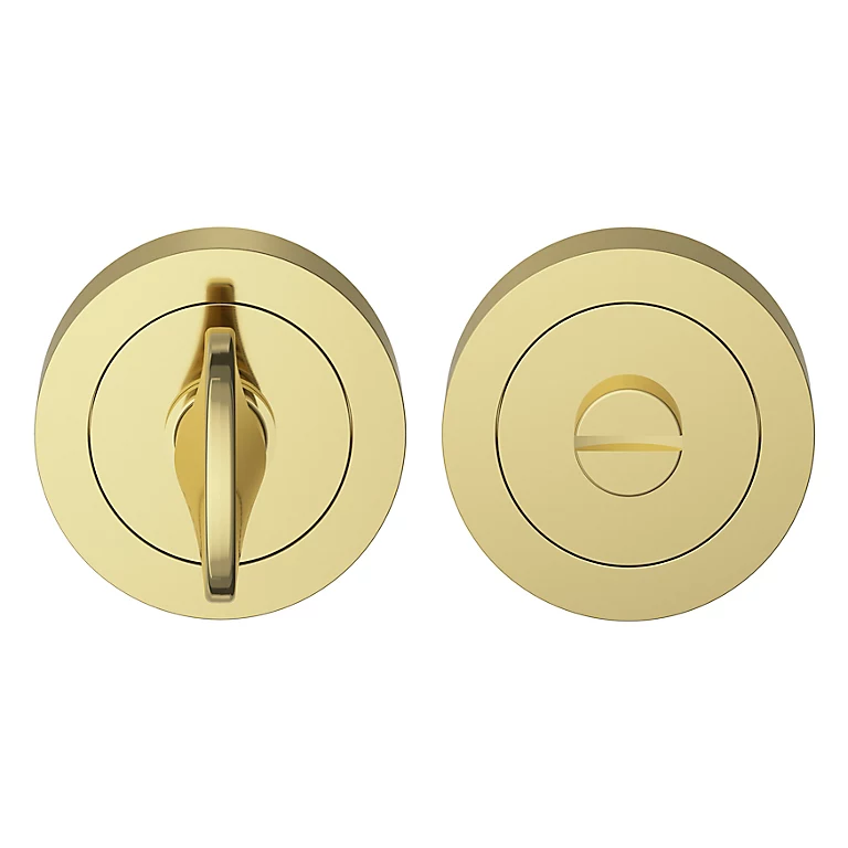 Castorama Rosace De Fonction Rond à Visser à Condamnation GoodHome Duod Effet Laiton Or Ø50mm 1 Castorama Rosace De Fonction Rond à Visser à Condamnation GoodHome Duod Effet Laiton Or Ø50mm