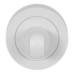 Castorama Rosace De Fonction Rond à Visser à Condamnation GoodHome Duod Mat Blanc Ø50mm